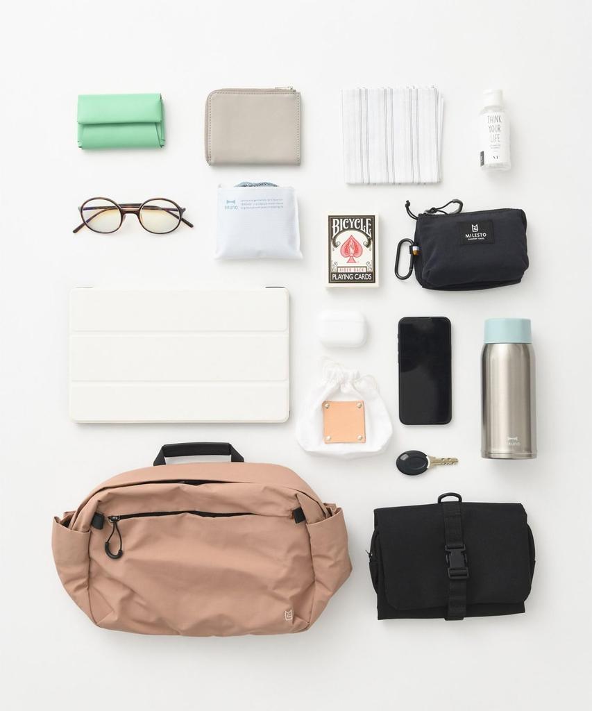 TROT Shoulder Bag No Size Khaki [Mirest]