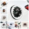 Halloween Autoaufkleber Spinne Dekorativ für Auto, Zerbrochenes Loch Effekt Hund Katze 3D Aufkleber Eule Selbstklebender Aufkleber, Wasserdicht Abnehmbar PVC Feiertagsparty