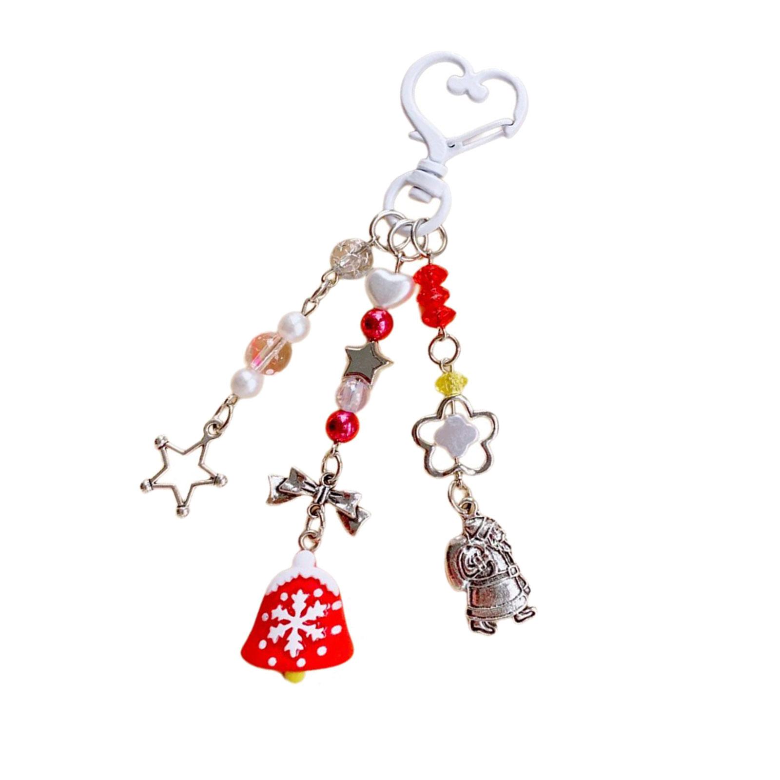 

Рождественские тематические акриловые телефонные подвески универсальные рождественские подвески для телефона-брелка для камеры подвесное украшение C