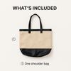 Daiso Large Mesh Shoulder Bag - Navy