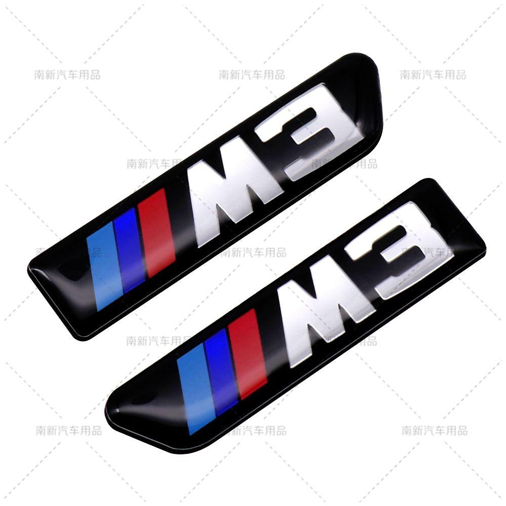 

Car Side Fender Emblem for BMW M M3 M5 - Performance Style Door Sticker Modification Decal
