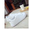 Summer Small White Shoes Female Students Lace-up Board Shoes Flat Sports Casual Women's Shoes 6608