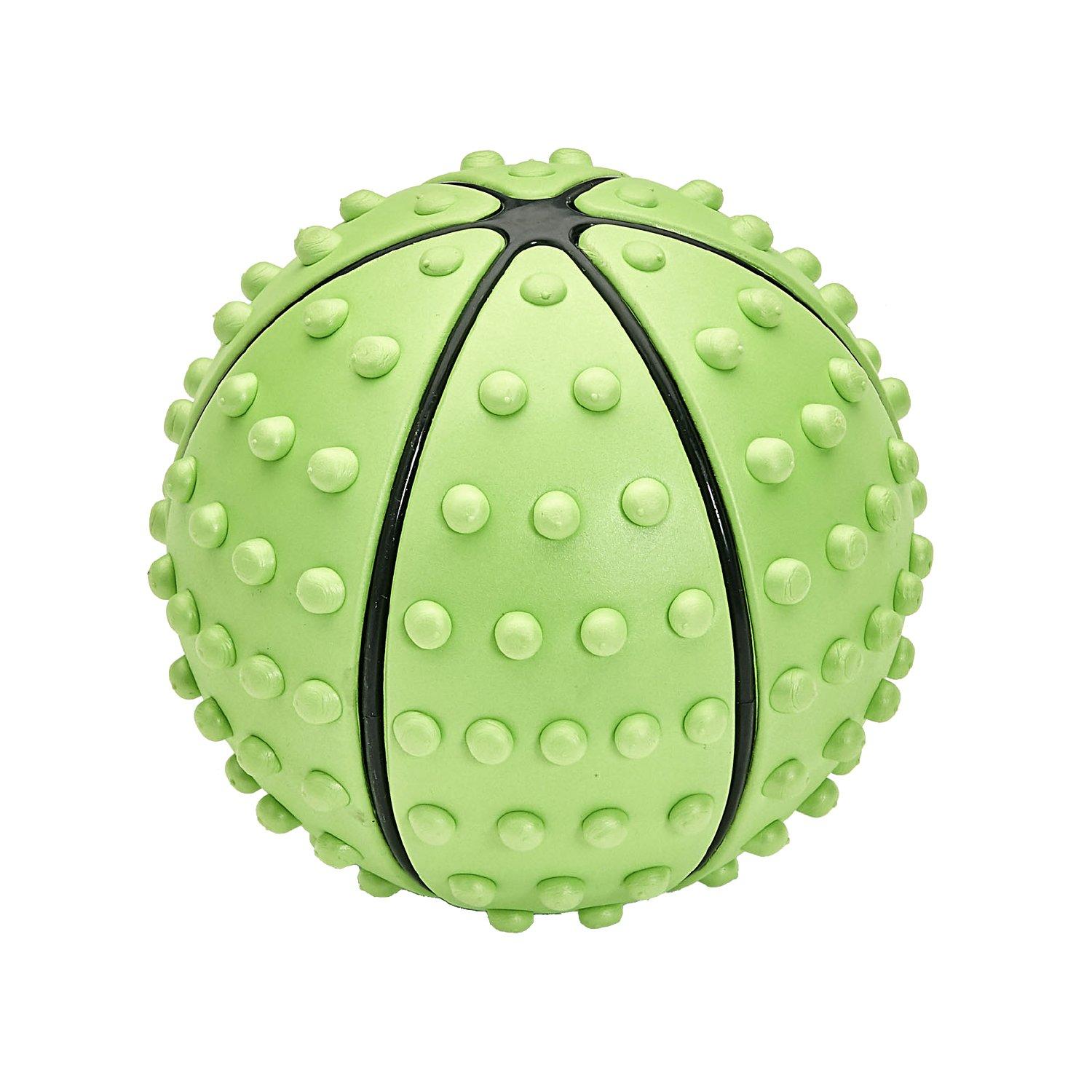 

IRONMAN CLUB Shiatsu Stretch Ball KW-900, Refreshing Training, Relieves Kneading, Green x Black