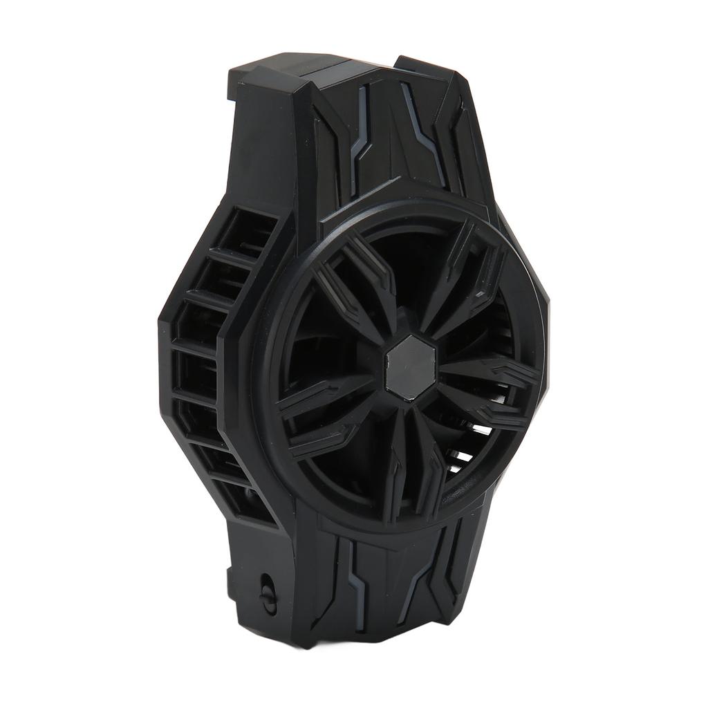 S1 Semiconductor Phone Cooler Cooling Fan RGB Streamer Mobile Phone Radiator for Playing Games Watching Videos Black