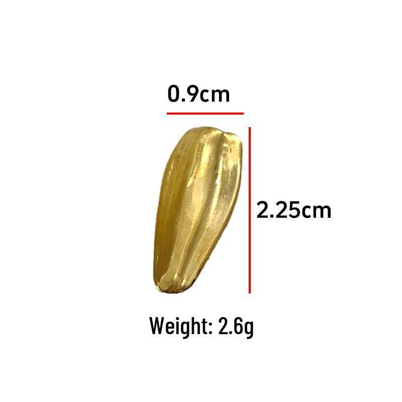 Simulated Alloy Sunflower Seeds Wealth Tree with Yuanbao Mini Treasure Basin Ornament
