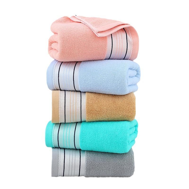 Cotton Bathroom Linens Collection - Quick Dry, High Absorbency, Machine Washable Bath and Hand Cloth Set for Home, Beach, Hotel
