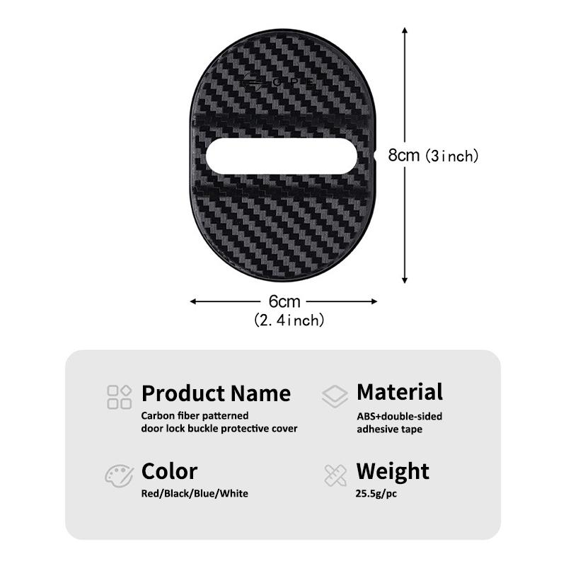 Car Styling Car Door Lock Covers Waterproof Rust-proof Protection For Opel Insignia Corsa Zafira Meriva Mokka Astra H K C D