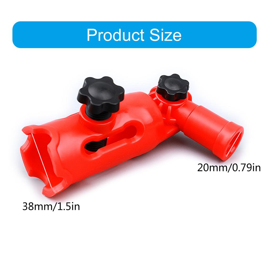 Multi-Angle Paint Brush Extender Extension Poles Attachment Holder For Paint Brush Roller Secure Handle Grip For Repair