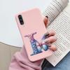 Colorful Letter Love Flower Butterfly Phone Case For Samsung Galaxy A50 A50S A06 A10 A11 A07 Girls Shell Shockproof Bumper Cover