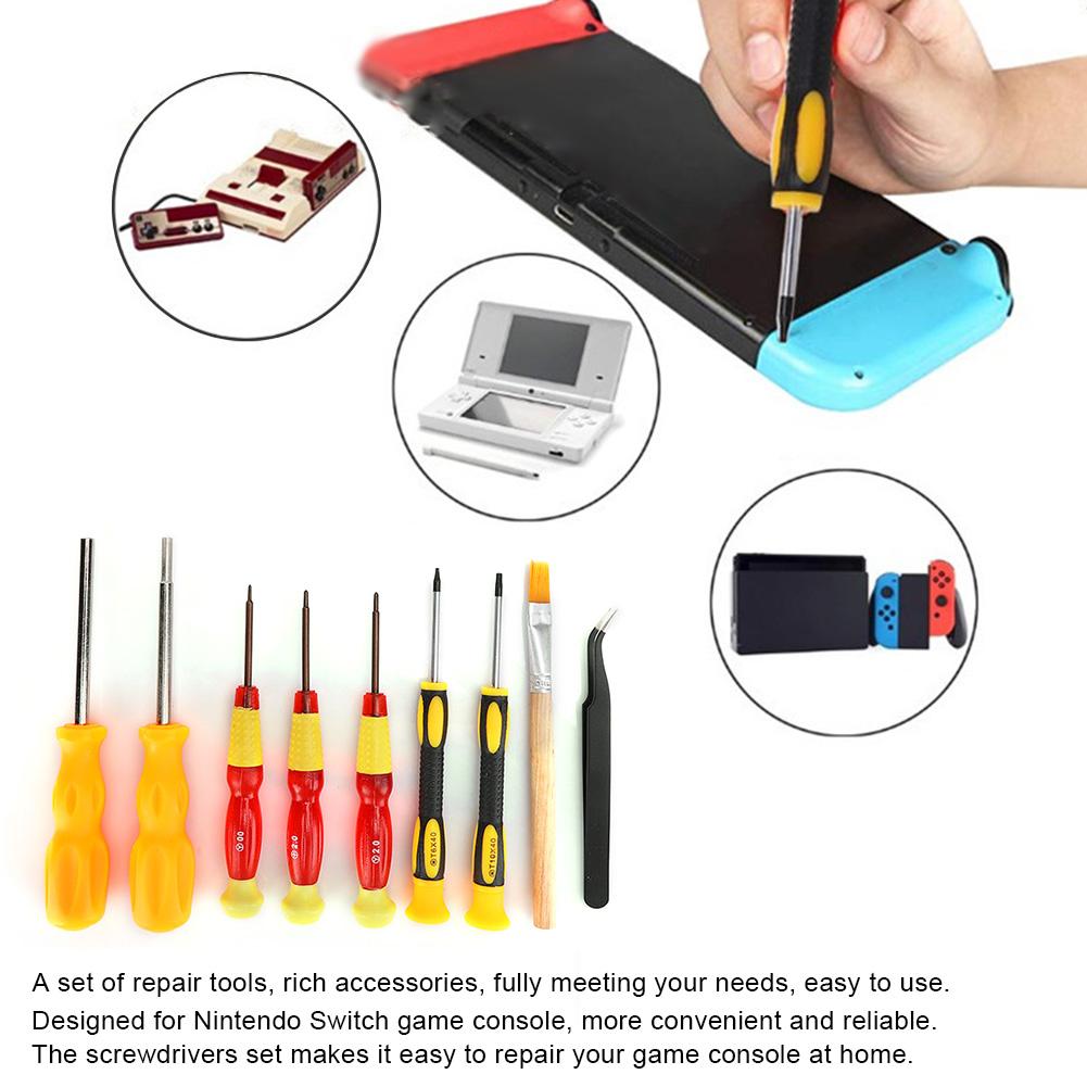 17PCS Disassemble Removal Tools Screwdrivers Set for Nintendo Switch Game Console