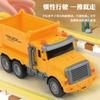 Children'S Lighting Music Puzzle Inertial Construction Vehicle Story Machine Simulation Mixer Truck Loading And Unloading Truck Model Toys
