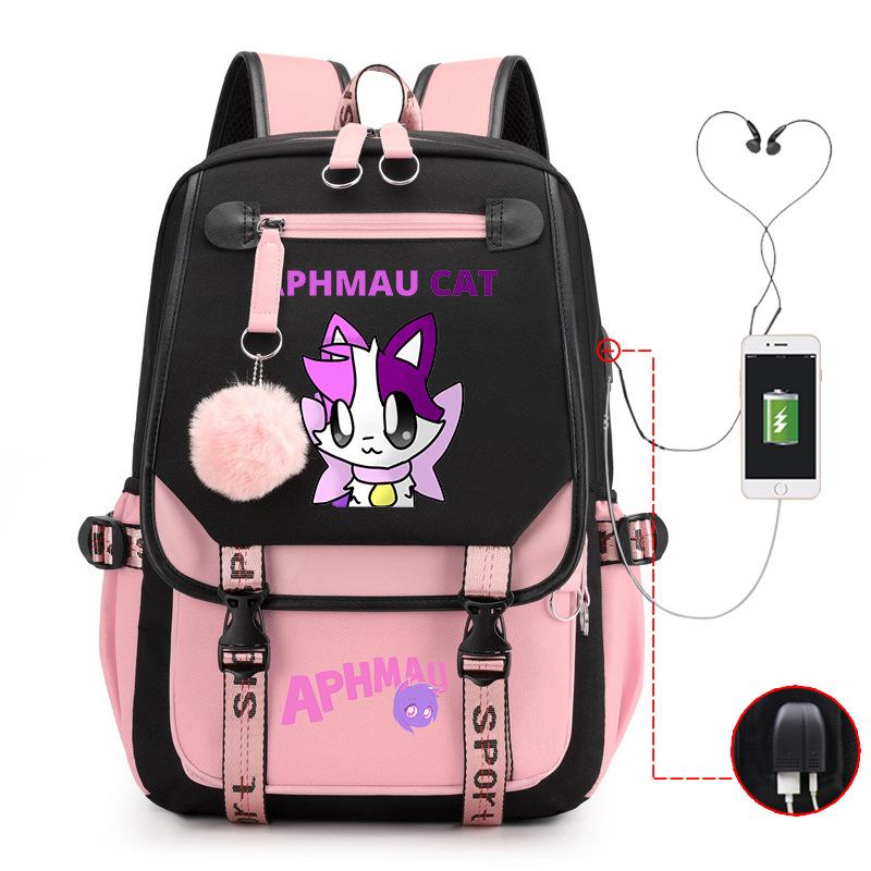 Cute Cartoon Junior High School Student Schoolbag Female Lightweight Large-Capacity Student Backpack