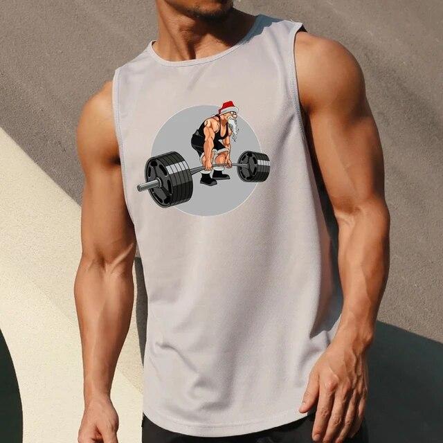 Pánske oblečenie Bodybuilding Gym Tričká pre mužov Basketbal Muž Košeľa bez rukávov Tričko Vesta Letné Oblečenie Topy Tričká