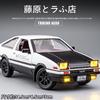 1:24 Toyota Trueno AE86 Alloy Diecast Car Model Sports Car Toys For Kids Adults Pull Back Vehicles Toy Cars Gift Collect