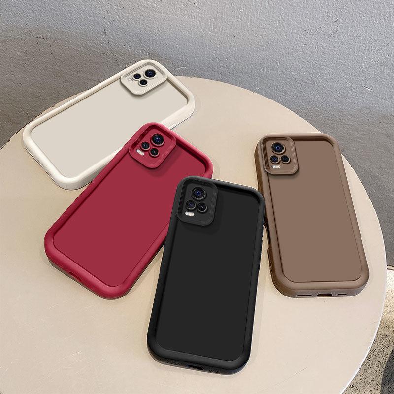 For Vivo V21 Case Vivo V21s Phone Case Vivo V21e 4G V20 V20 Pro Y73 Protection Shockproof Matte Back Cover Protection Skin Feel