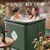 Secchio per il bagno pieghevole per adulti super conveniente modello per adulti installazione senza attrezzi pieghevole portatile nuova vasca da bagno grande