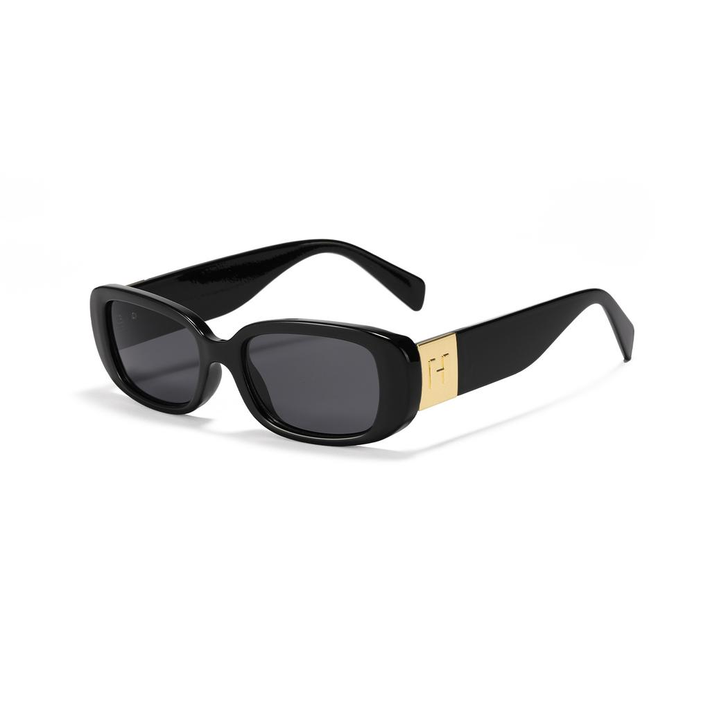 Personalized Glasses Men'S Y2010-H Letter Sunglasses Square Narrow Frame Personalized Sunglasses Women