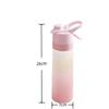 650ML Creative Spray Water Bottle Outdoor Sports Fitness Portable Multi-function Woman And Man Spray Water Bottle