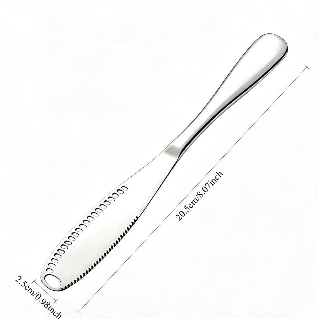Stainless Steel Butter Spreader Knife Multi Function Butter Slicer Cutter Grater for Cheese Avocado Jam Toast Kitchen Gadget