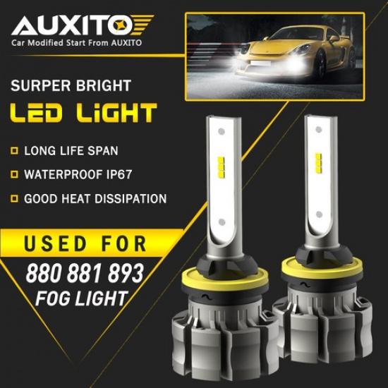 2X LED Fog Driving Light 880 Super Bright Free Return 892 893 899 B3F