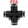 4/6/8/10/12/14/16mm Pneumatic Fitting Pipe Air Connector Tube Quick Release Fitting Plastic Water Push In Hose PU/PE/PY/PV/PZ/PK