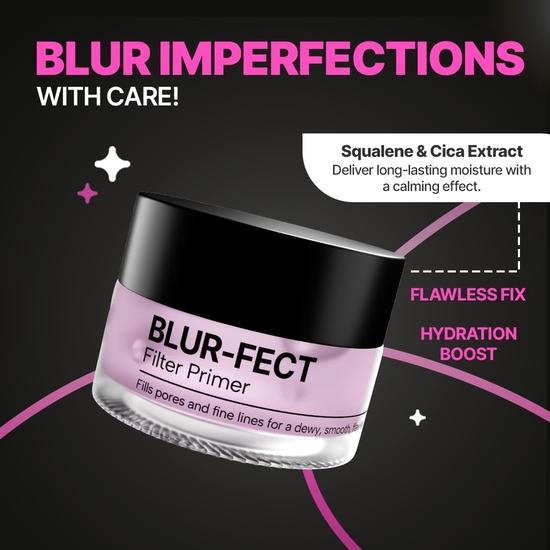 Sotrue Blurfect Filter Face Primer 15gm | for a Flawless & Smooth Skin | Blurs Fine Lines, Wrinkles & Pores Instantly | Cruelty-free