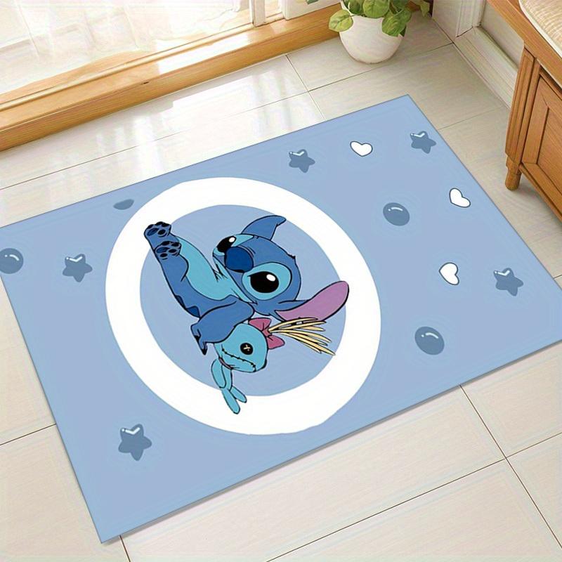 

1pc. Cute Stitch and Angel Plush Toy Rug - Perfect for Home Decor, Office Carpet, Chair Cover, Outdoor Decoration, and Gift Ideas!z041059 60cm by 90cm