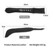 New J-shaped Leather Car Seat Gap Plug Filler Leakproof Pads For Opel Astra Insignia Corsa Zafira Meriva Mokka Vivaro Vectra Ant