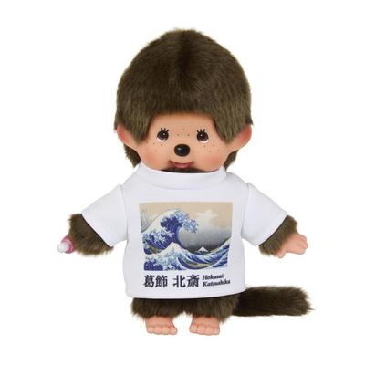 Sekiguchi Monchhichi Plush Toy Monchhichi Boy Views of Mount Fuji The Great Wave Off Kanagawa Monchhichi Monchhichi SEKIGUCHI Art! Thirty-six
