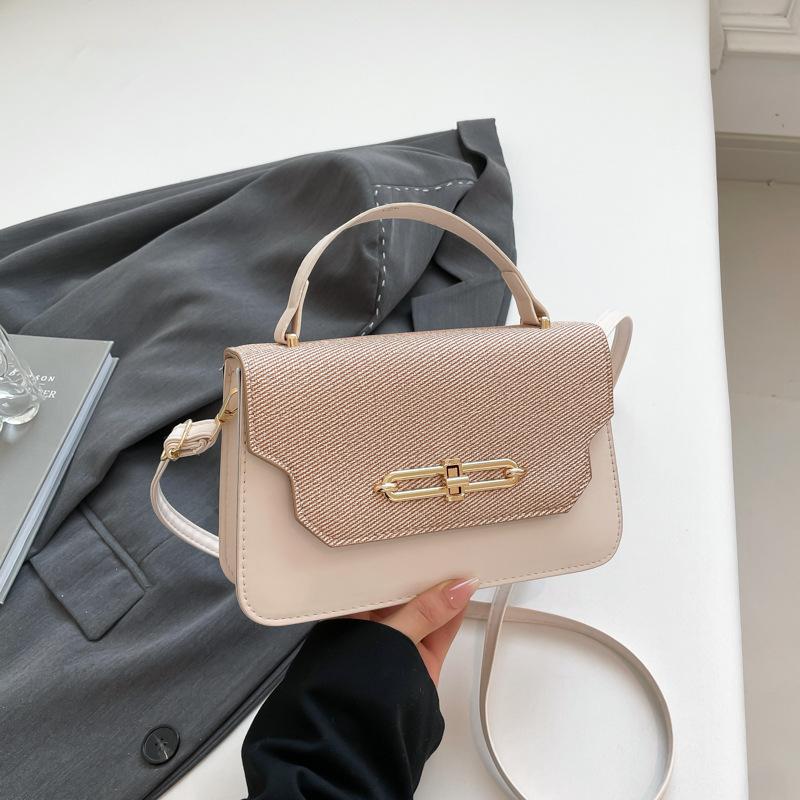Bag women's 2025 spring and summer new fashion single shoulder crossbody small square bag 2025 popular high value women's bag temperament