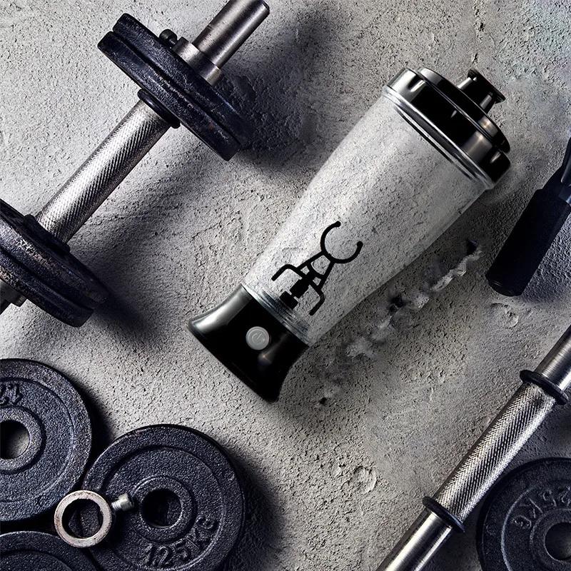 Shaker per proteine automatico auto-mescolante da 350 ml, portatile, con movimento, per mescolare l'acqua, shaker sportivo per palestra, potente