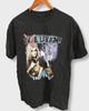Vintage Avril Lavigne Tour Schwarz Farbe Baumwolle Alle Größen T-Shirt Unisex PP285