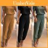 Completo Casual con Stampa Geometrica in Poliestere per Donna, da Ufficio Estivo