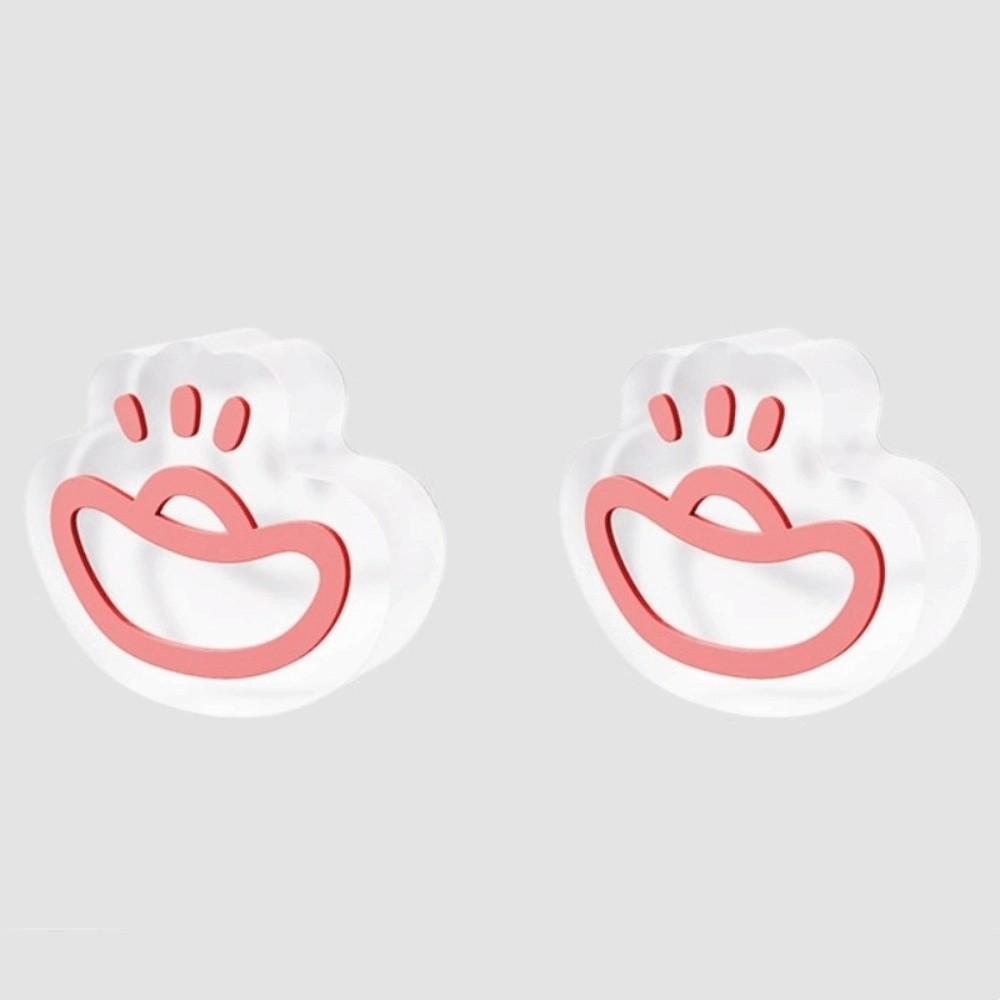 

2/4pcs Soft Rubber Door Stopper Mute Design Self Adhesive Protection Stickers Shockproof Anti-slip Anti Collision Pads