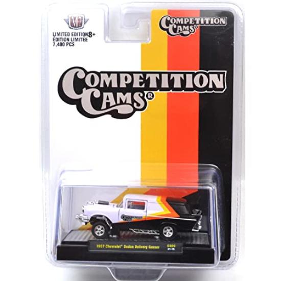 M2 MACHINES Scale Hobby Shop Exclusive 1957 Chevrolet Sedan Delivery Gasser Competition Cam 164 - -