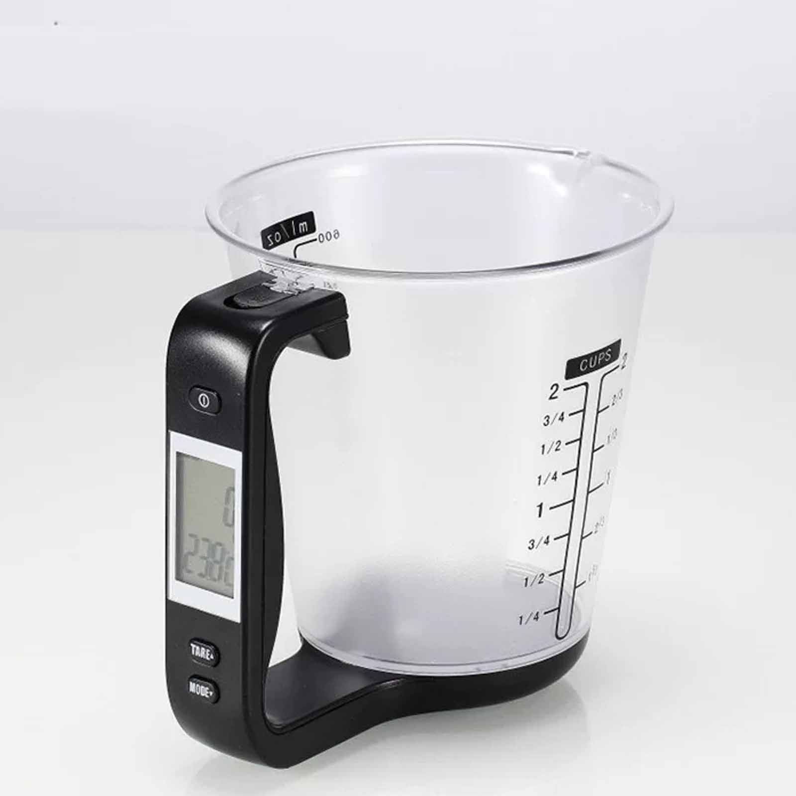 

Multifunctional Digital Measuring Cup Scale, Food & Liquid Capacity Measurement, Kitchen Baking & Cooking Tool One Size
