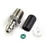 Fitting Adapter Quick Connect Replacement Stainless Steel W/ Spacer O-ring