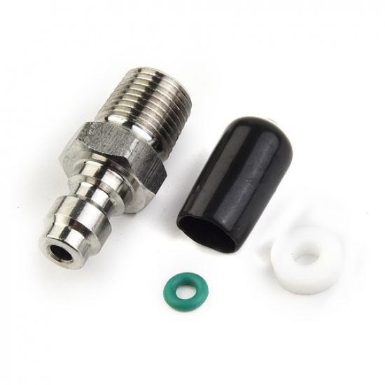 Fitting Adapter Quick Connect Replacement Stainless Steel W/ Spacer O-ring