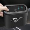 Car Trash Can Storage Box Vehicle Multifunctional Garbage Dust Case For Ford Mustang F10 Zapatillas Miniatura Gt Shelby 2005 2015 Mujer 2012 Kuga