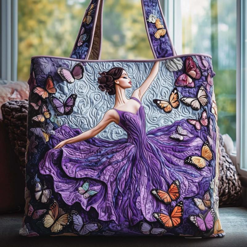 Girls Fashion Tote Bag Digital Print Quilted Shoulder Medium Size Street Style