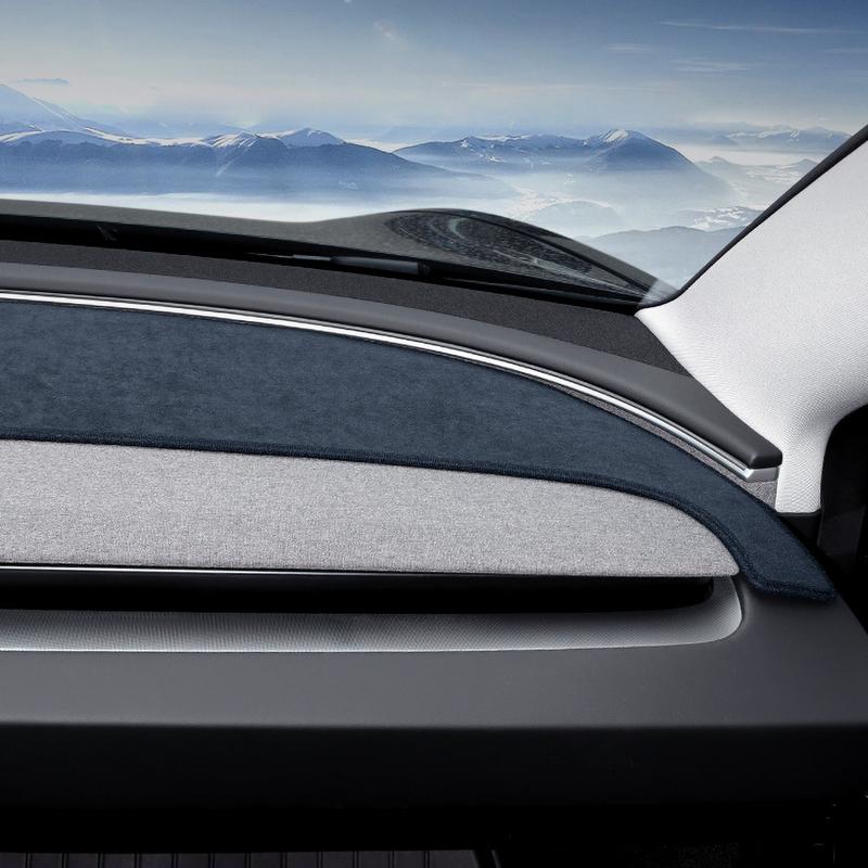 Car Dashboard Cover Mat Avoid Light Pads Anti-UV Carpets For Tesla Model Y Juniper 2025 2026 Model 3 Highland 2024 Accessories
