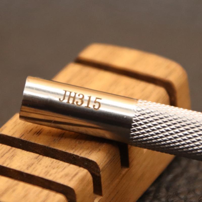 9x16mm Geometry Logo Leather Carving Tool 304 Stainless Steel Stamps Metal Stamping Punch Pattern Pressing Puncher JH315
