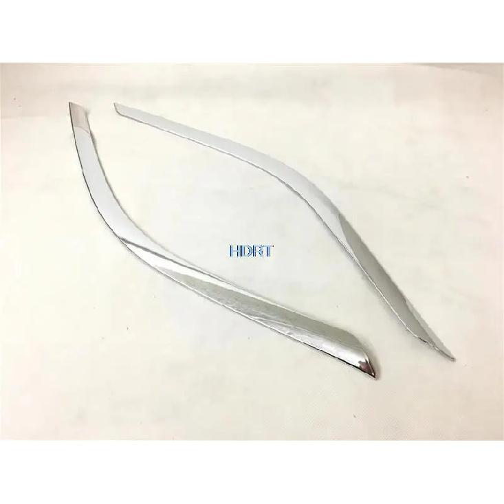 Front Headlight Eyebrow Cover Head Lamp Frame Trim Strip For Toyota CHR C-HR 2016- Car Styling Accessories Exterior Sticker