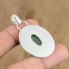 Womens Day Deal Sterling Silver Green Aventurine Stone Handmade Pendant Jewelry