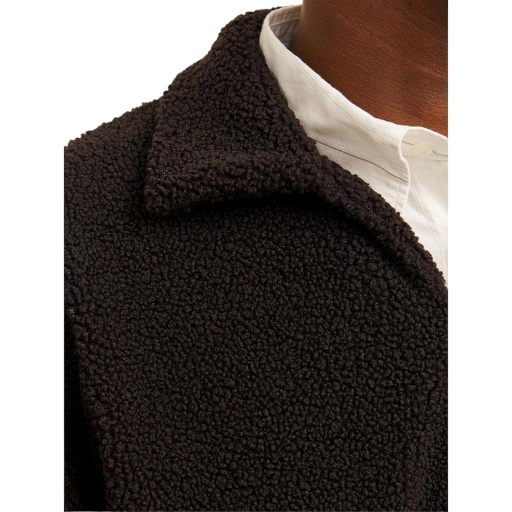 Jack And Jones Mens Teddy Fleece Long-Sleeved Sweatshirt