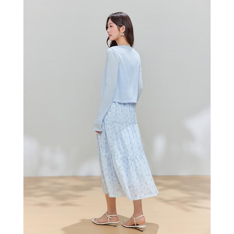 IEFIEF 2026 Autumn Two-Piece Mid-Length Dress Set