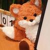 35Cm Cute Fluffy Fox Plush Toy Soft Cartoon Orange Foxes Stuffed Doll Baby Appease Children Birthday Gift