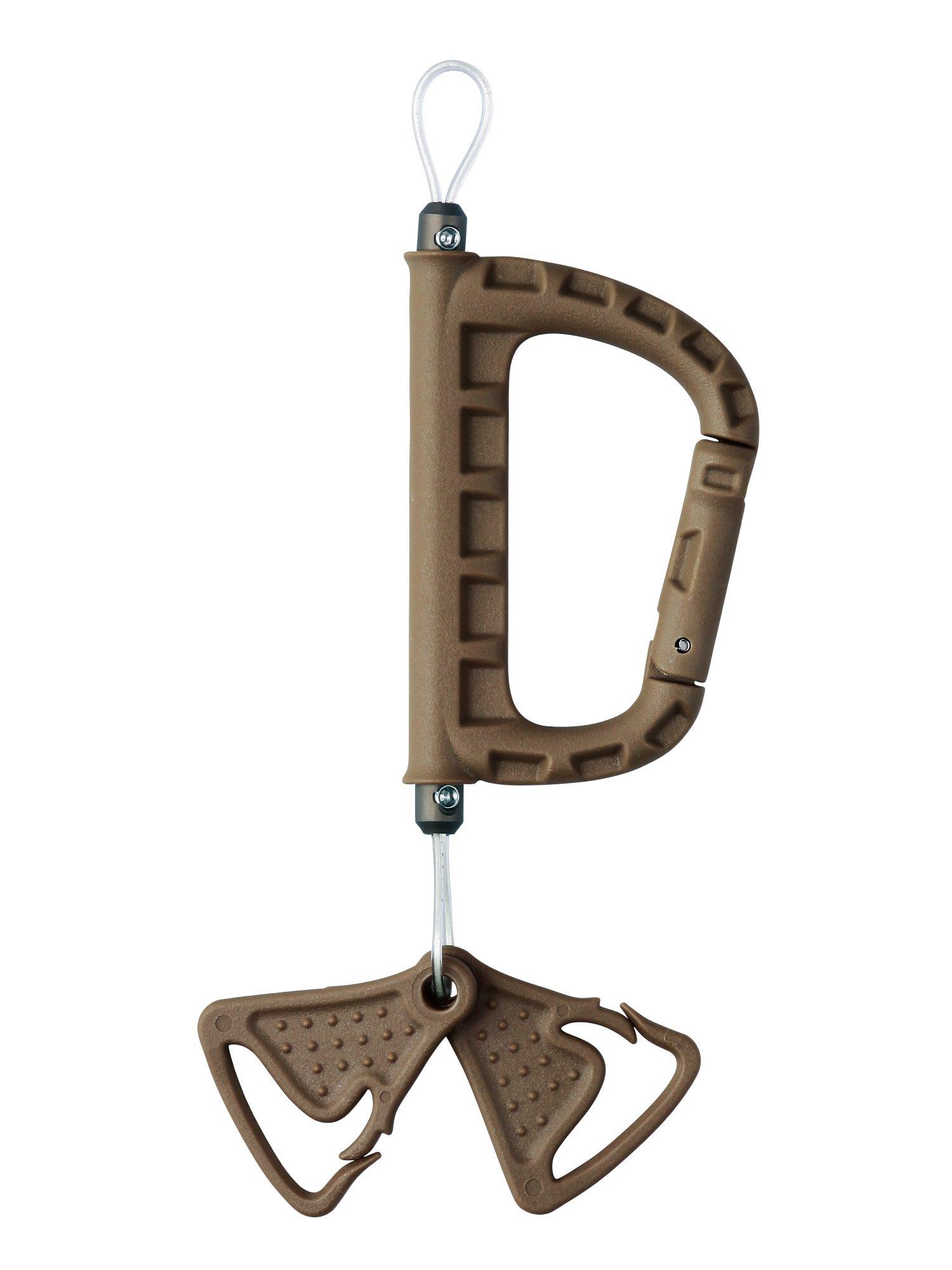 

Daiichi Seiko Nobiner D+ Snap Holder Dark Earth Carabiner Snap Fishing