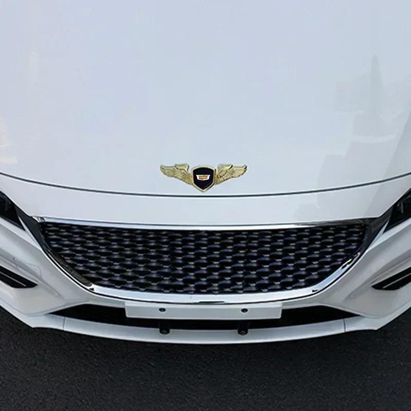 Kryt kapoty auta ze slitiny Přední odznak nálepka pro Cadillac Seville XT4 CT4 SLR STS EXT CTS Escalade CT5 Coupe Příslušenství