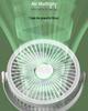 USB Rechargeable Multifunction Fan with Night Light and Clip
